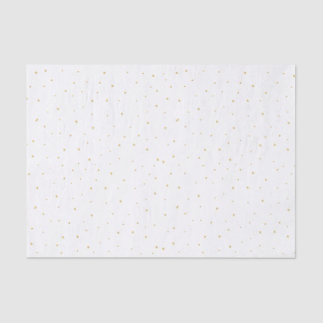 Gold Dots Tissue Paper (Front)