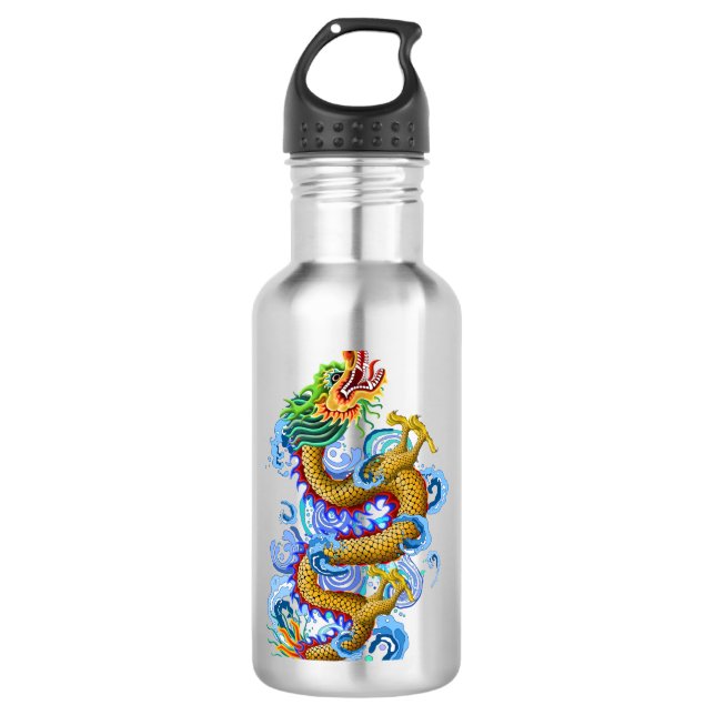Gold Dragon 710 Ml Water Bottle (Front)
