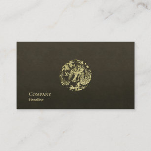 Gold Dragon Business Card