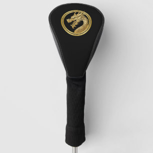 Gold Dragon- Golf Head Cover