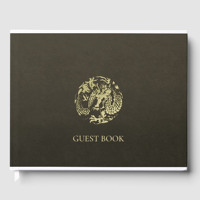 Gold Dragon Guest Book (Front)