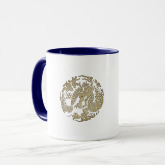 Gold Dragon Mug