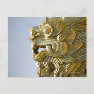 Gold Dragon Postcard