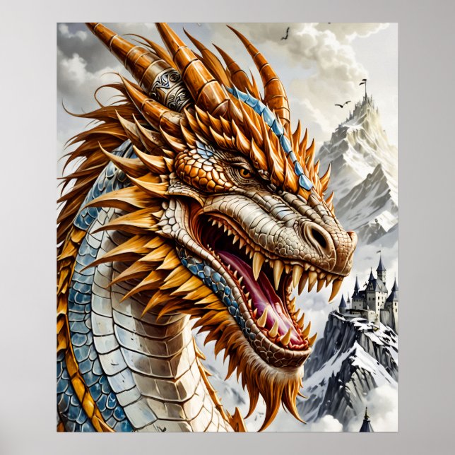 Gold Dragon Poster (Front)
