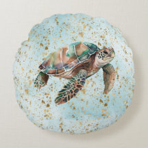 Gold Dream Sea Turtle
