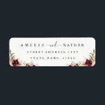 Gold Dust Burgundy Floral Watercolor Wedding<br><div class="desc">Matching Wedding Collection in the Little Bayleigh Store!</div>