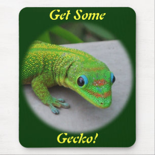 Gold Dust Day Gecko – Audition and Get Some Gecko Mouse Mat