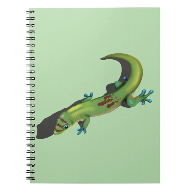 Gold Dust Day Gecko Notebook (Front)