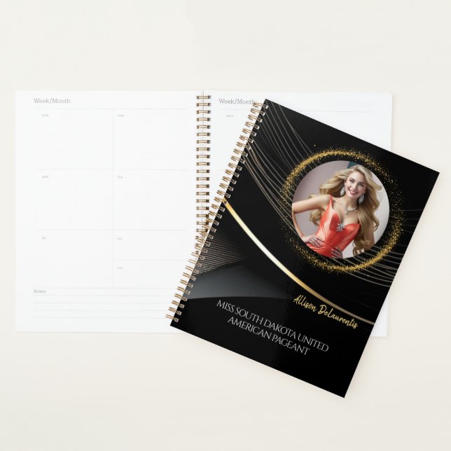 Gold Dust Pageant Calendar Planner (Display)