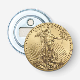 Gold Eagle coin Bottle Opener