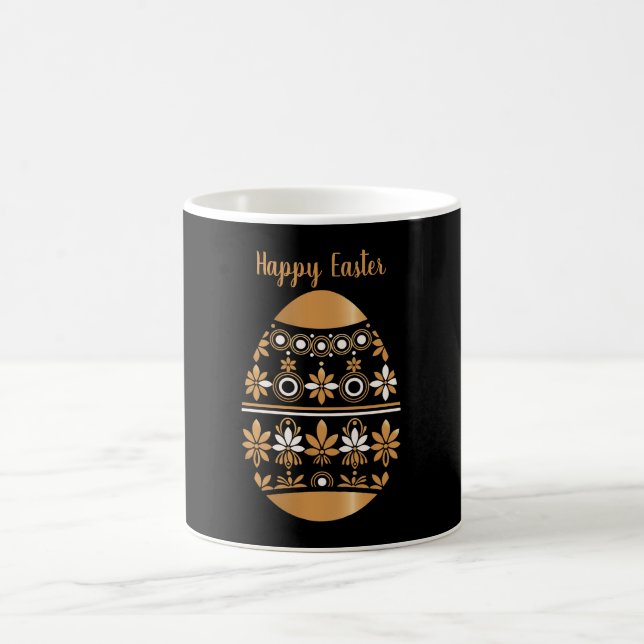 Gold easter egg  coffee mug (Center)