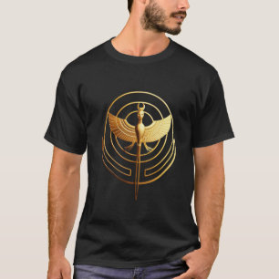 Gold Egyptian Wing Symbol T-Shirt