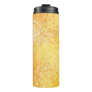 Gold Elegance: Abstract Luxurious Background Thermal Tumbler