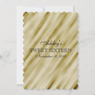 Gold Elegance Invitation