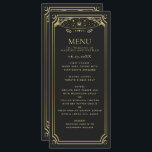 Gold Elegant Tarot Card Wedding<br><div class="desc">Elegant and modern wedding design inspired by a tarot card. Design is not real foil. You can customise this further by clicking on the "PERSONALIZE" button. Matching Items in our shop for a complete party theme. For further questions please contact us at ThePaperieGarden@gmail.com</div>