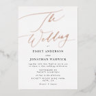 Gold Elegant Traditional Calligraphy Wedding