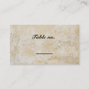 Gold Embossed Look Steamunk Wedding Place Card