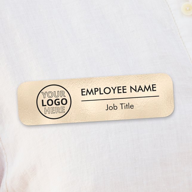 Gold Employee Clothes Name Badge Safety Pin Magnet (Gold Employee Clothes Name Badge Safety Pin Magnet
)