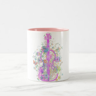 Gold_Experience Two-Tone Coffee Mug