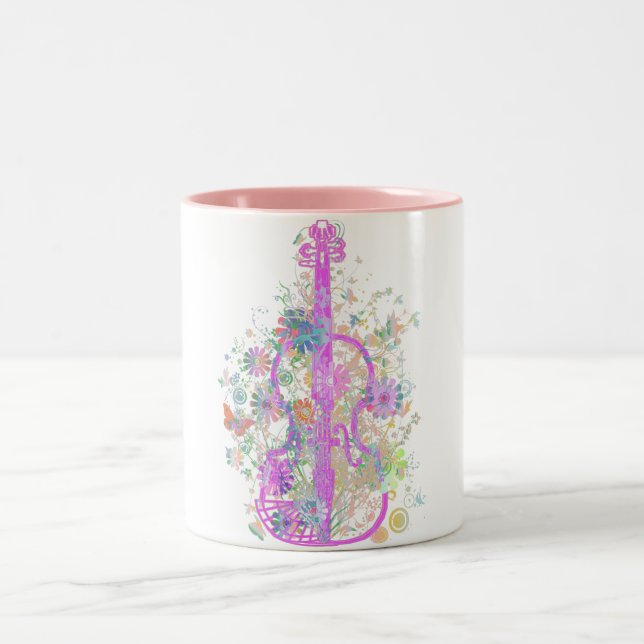 Gold_Experience Two-Tone Coffee Mug (Center)