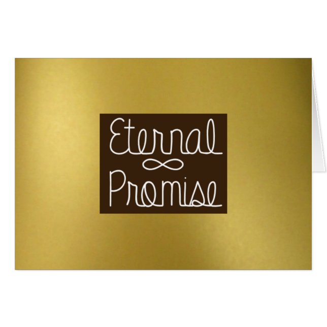 Gold External Promise (Front Horizontal)