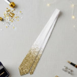 Gold  Fading Waterfall Ombre Glitter look   Tie<br><div class="desc">This design may be personalised by choosing the Edit Design option. You may also transfer onto other items. This design does not contain actual glitter. Contact me at colorflowcreations@gmail.com or use the chat option at the top of the page if you wish to have this design on another product or...</div>