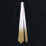 Gold  Fading Waterfall Ombre Glitter look   Tie<br><div class="desc">This design may be personalised by choosing the Edit Design option. You may also transfer onto other items. This design does not contain actual glitter. Contact me at colorflowcreations@gmail.com or use the chat option at the top of the page if you wish to have this design on another product or...</div>