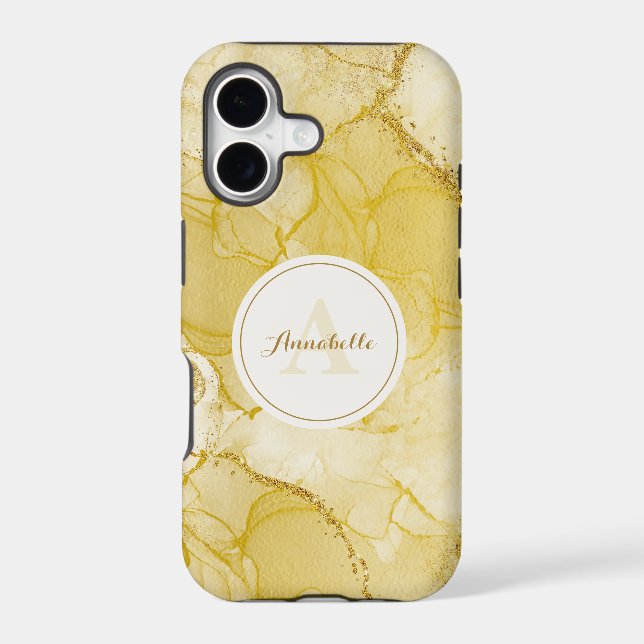 Gold Faux Glitter  (Back)