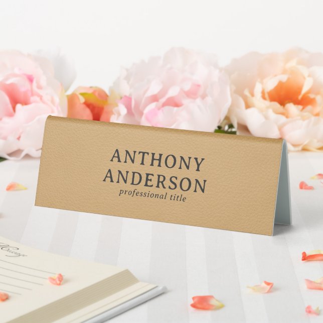 Gold Faux Leather Texture Design (In SItu (Wedding))