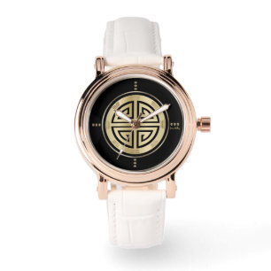 Gold Feng Shui Luxury Symbol Watch
