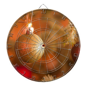 Gold Festive Decorations Dartboard