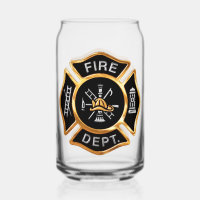 Gold Fire Department Firefighter Badge