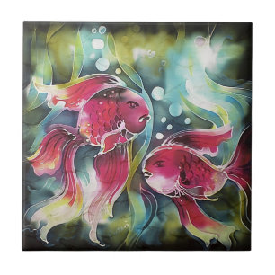 Gold Fish Luminosity Tile