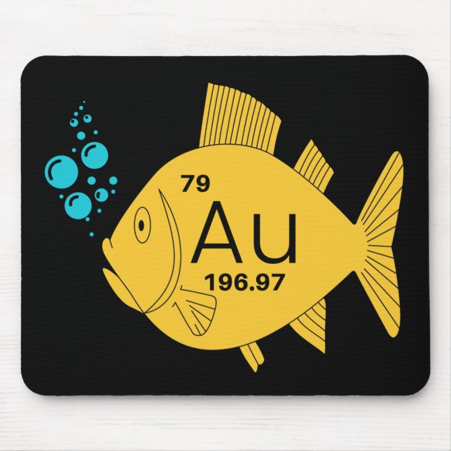 Gold Fish Mouse Mat (Front)