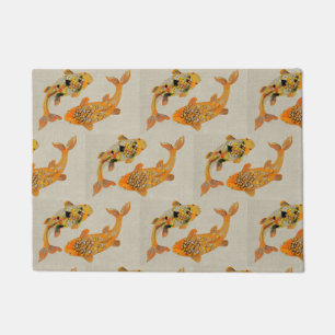 Gold Fish Pond Doormat