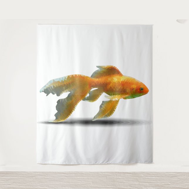 Gold Fish Tapestry (Front)