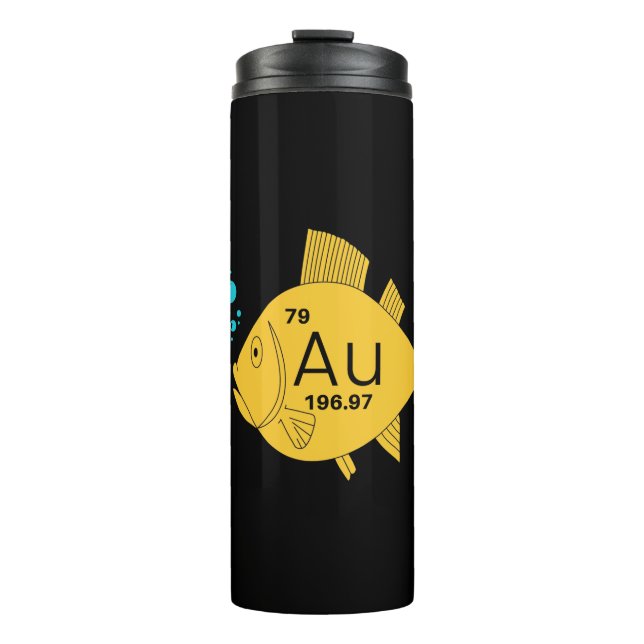 Gold Fish Thermal Tumbler (Front)