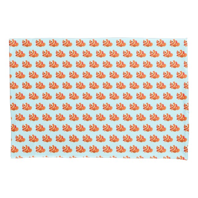 Gold Fishes Pillow Case - Custom Colors (Front)