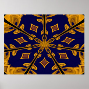 Gold Flake Poster