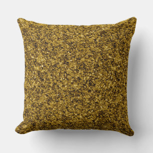 Gold Flaked Cushion