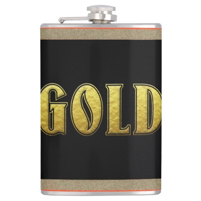 Gold Flask (Front)