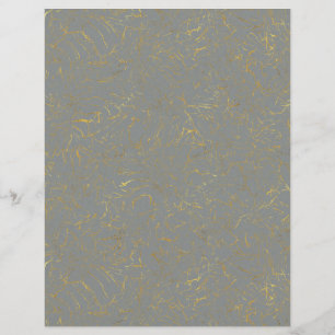 Gold Flecked Scrapbook Paper