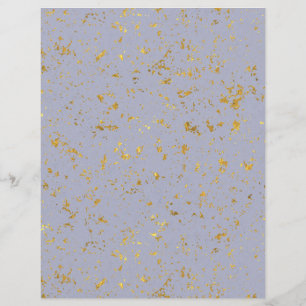 Gold Flecked Scrapbook Paper