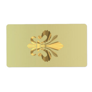 Gold fleur de lys