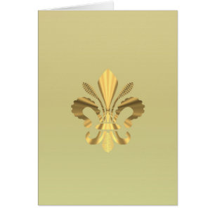 Gold fleur de lys