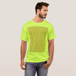 Gold Fleurs de Lis Pattern T-Shirt