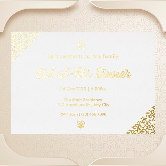 Gold Floral Eid al-Fitr  (Creator Uploaded)