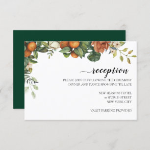 Gold Floral   Elegant Eucalyptus Greenery Invitation