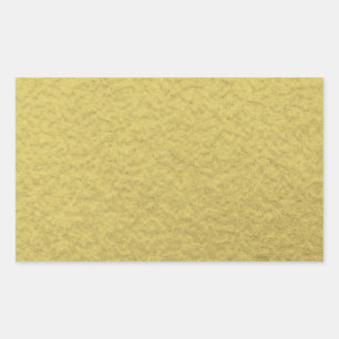 Gold Foil Background Texture Rectangular Sticker