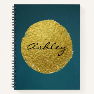 Gold Foil Customisable Personalised Journal